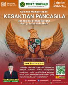 Jelang Upacara, Kepala MTsN 2 Tasikmalaya Ungkap Rahasia Besar di Balik Hari Kesaktian Pancasila 2025!