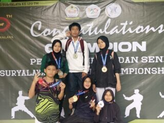 Atlet MTsN 2 Tasikmalaya Raih Prestasi Membanggakan di Porseni Taekwondo Championship 2025