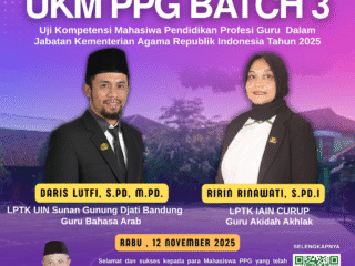 Dua Guru MTsN 2 Tasikmalaya Lulus UKM PPG Batch 3 Tahun 2025