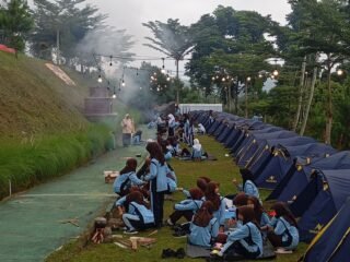 Penjelajahan dan Penutupan Perkemahan Warnai Hari Kedua Pramuka MTsN 2 Tasikmalaya