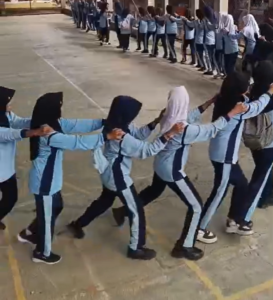 Bikin Heboh! Aula GOR Mendadak Jadi Arena Nostalgia, Siswa Kelas IX Larut dalam Serunya Permainan Tradisional