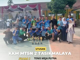 Kontingen KKM MTsN 2 Tasikmalaya Panen Prestasi di Ajang PORSENI MTs se-Kabupaten Tasikmalaya 2026